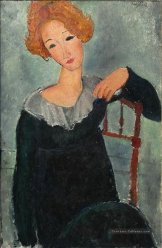  veux Peintre - les femmes aux cheveux roux amedeo modigliani Amedeo Modigliani